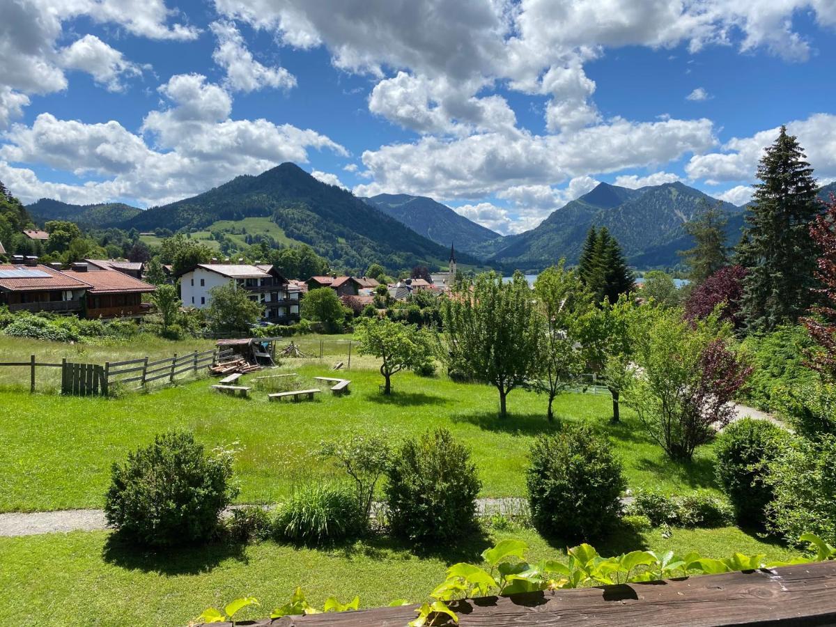 Kontaktlos - Wohnen mit Panoramablick am Schliersee by stayFritz Exterior foto
